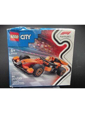 LEGO City F1 Driver McLaren Race Car 60442 86 Pieces Set